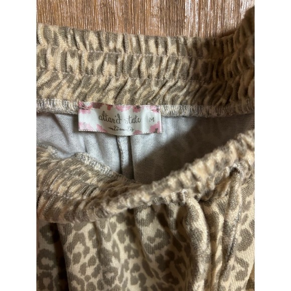 Altar’d State Intimates women’s animal print lounge sleep pants size M - Picture 7 of 15